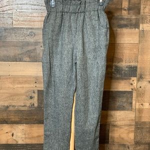 Gray/Black/White Business Casual Pants